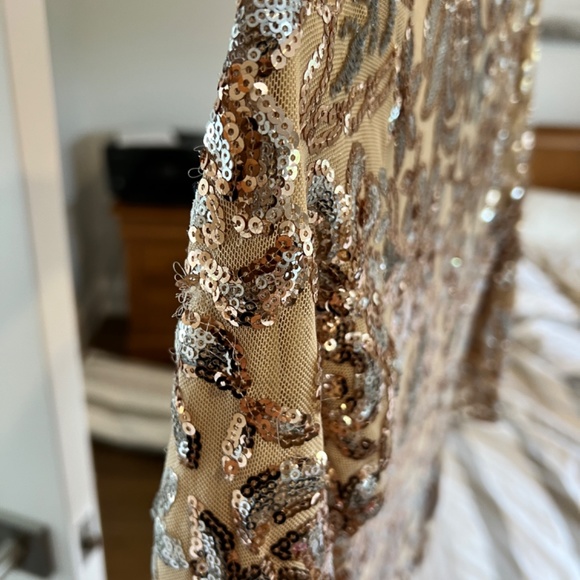 Gold mini dress - Picture 5 of 5